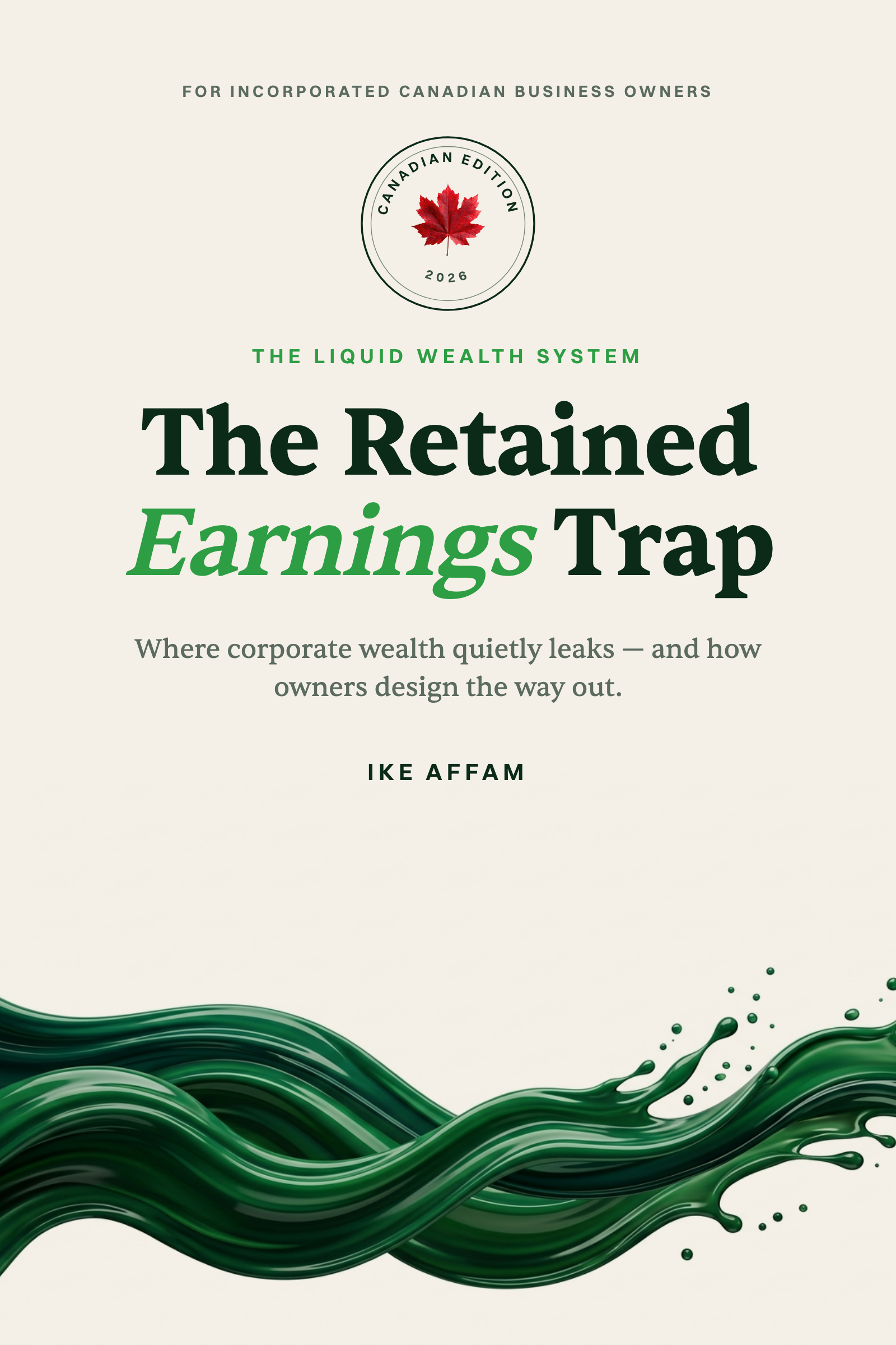 The Retained Earnings Trap — free strategy guide cover